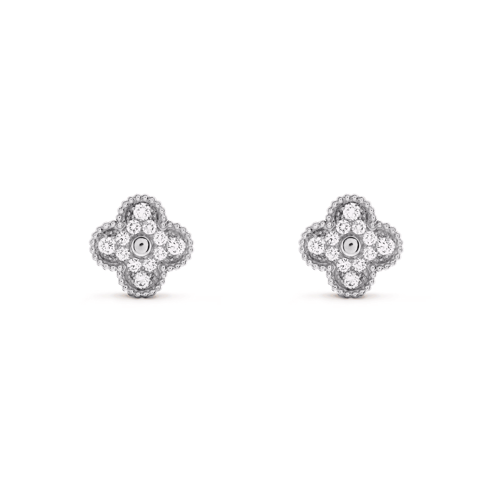 Clover Leaf Earstuds Large Motifs - Avara