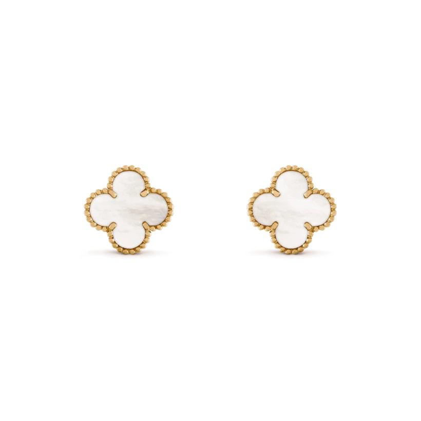 Clover Leaf Earstuds Large Motifs - Avara