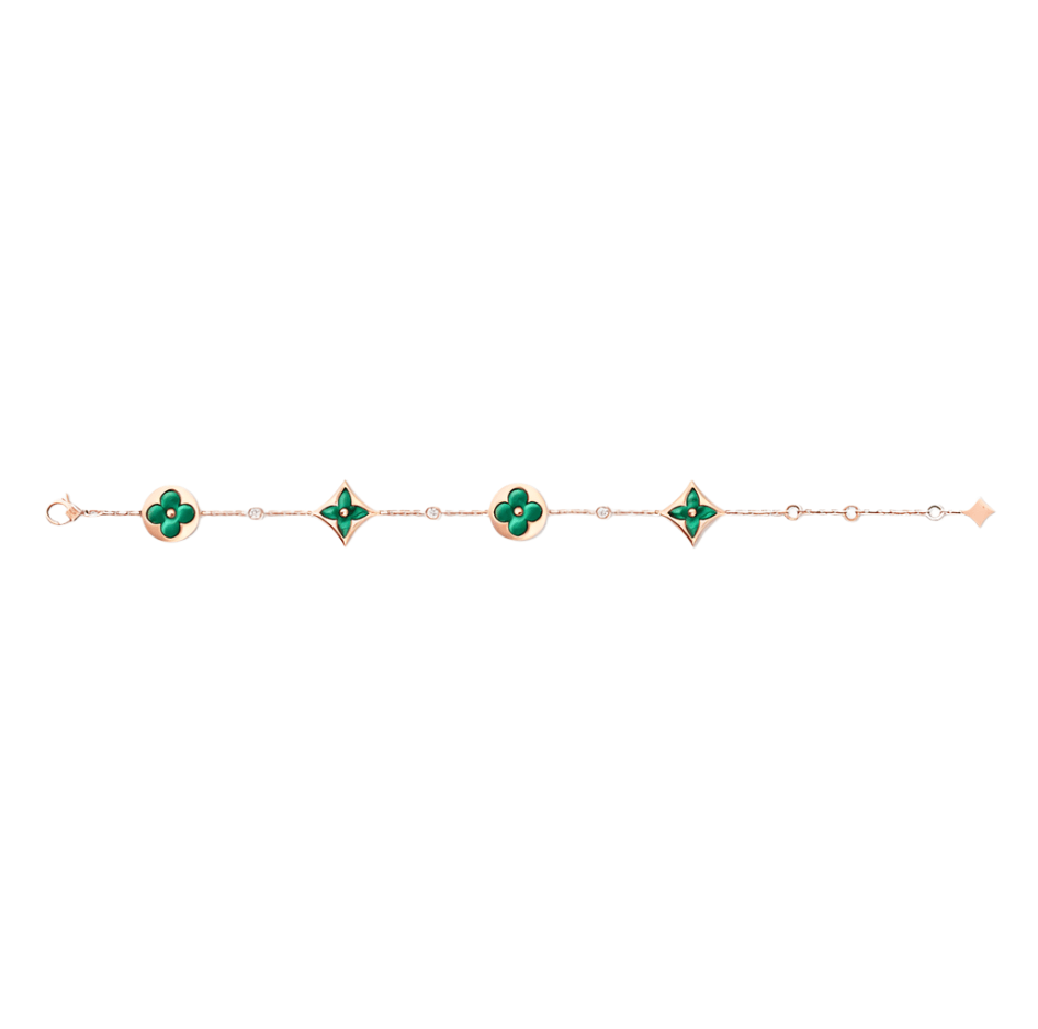 Color Blossom BB Multi-Motifs Bracelet - Green - Avara