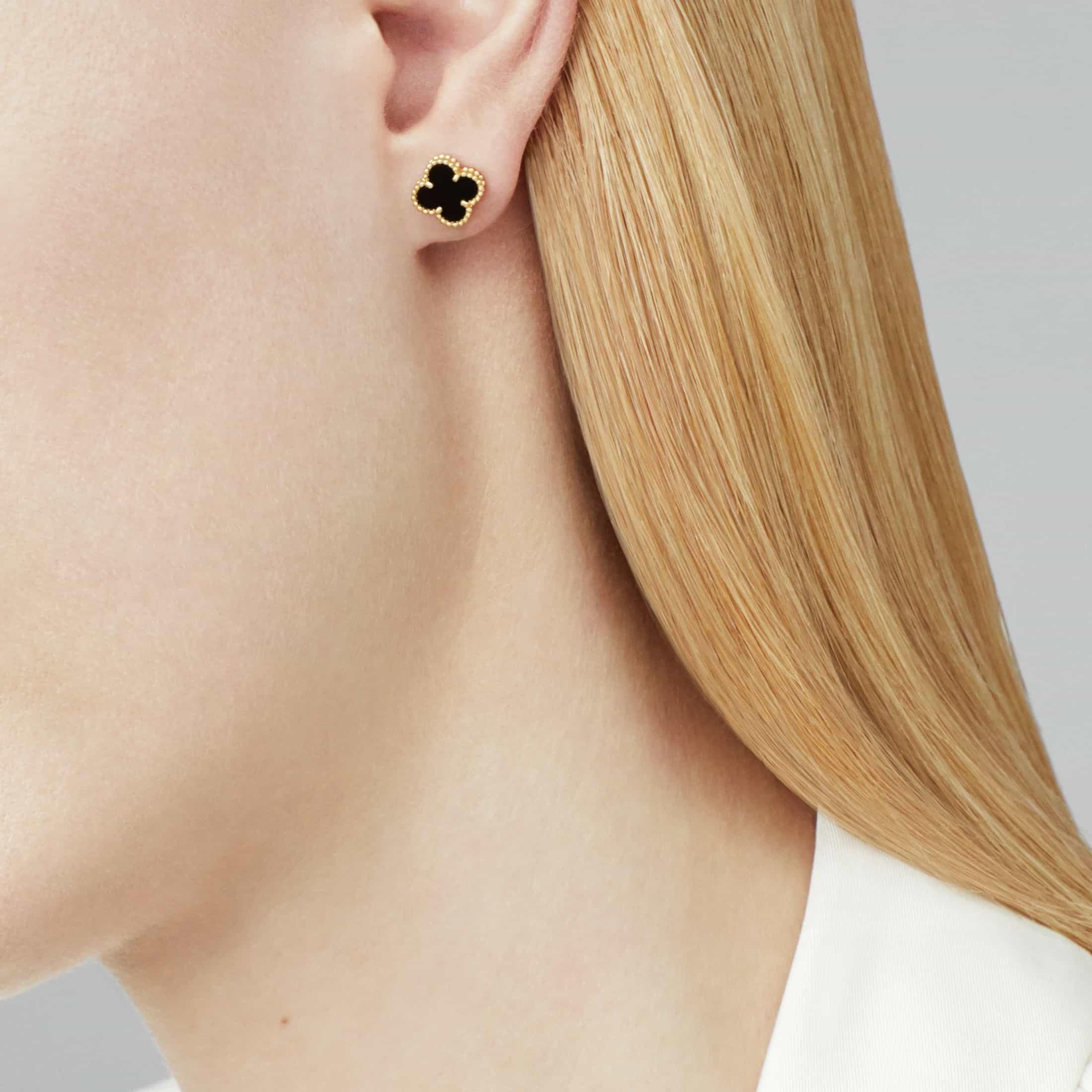 Clover Leaf Earstuds Small Motifs - Avara