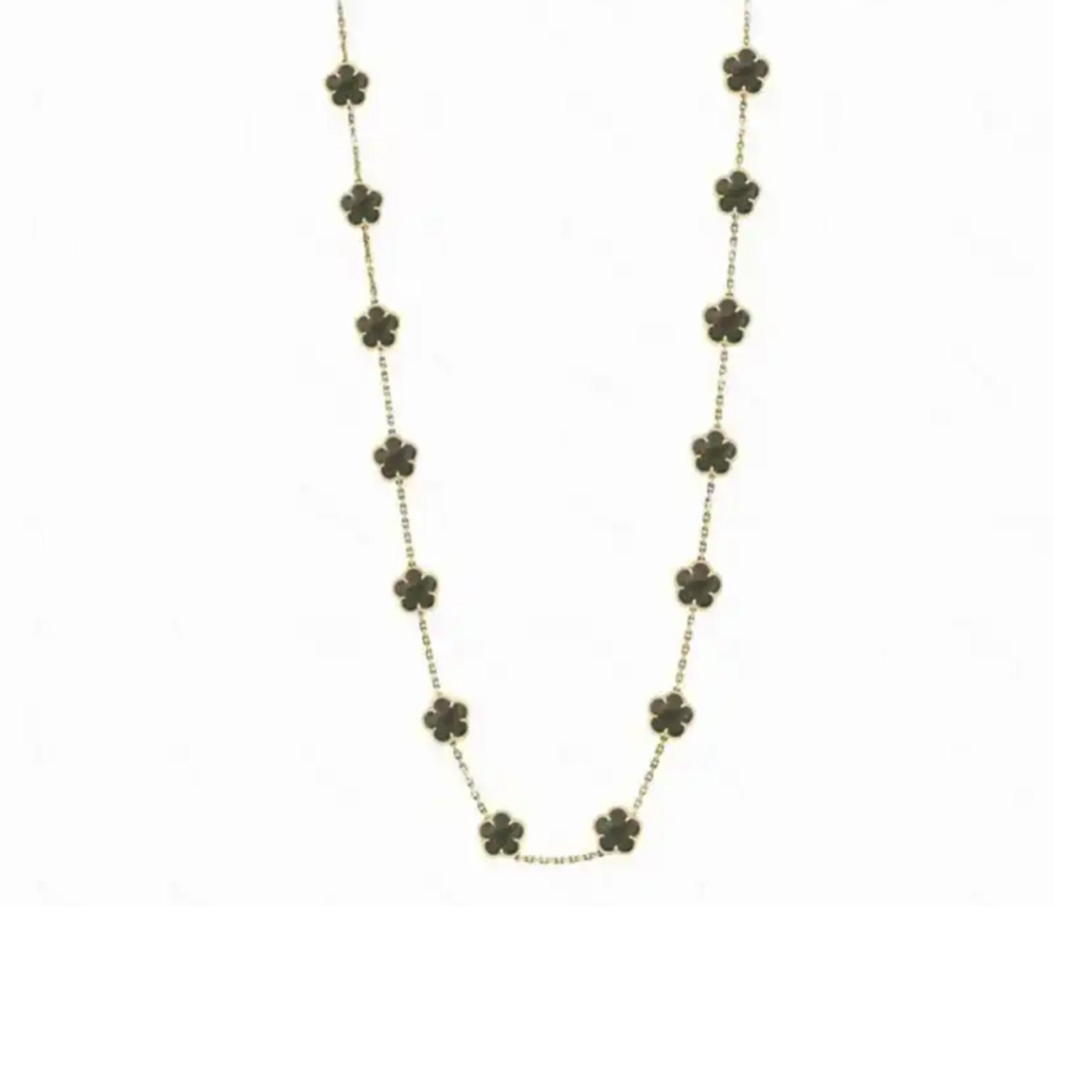 Elongated Clover Necklace 20 Motifs - Avara