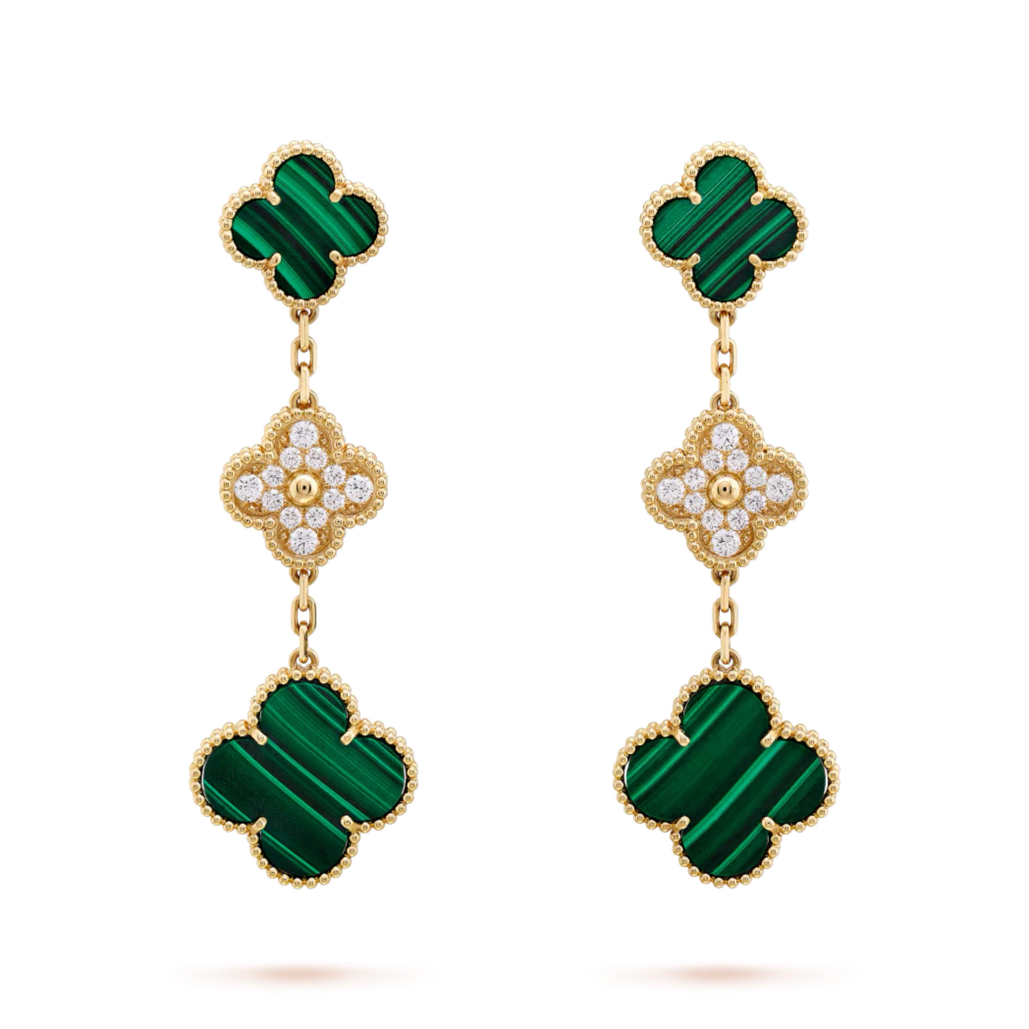 Clover Extended Earrings - Avara