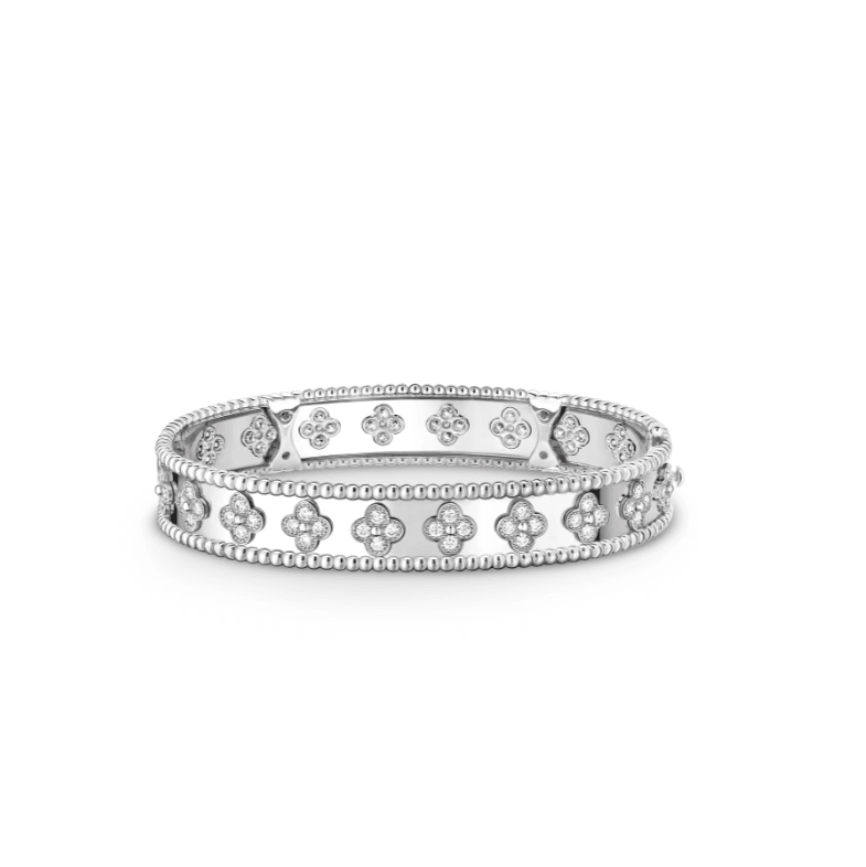 Perlee Clover Bangle Bracelet - Avara