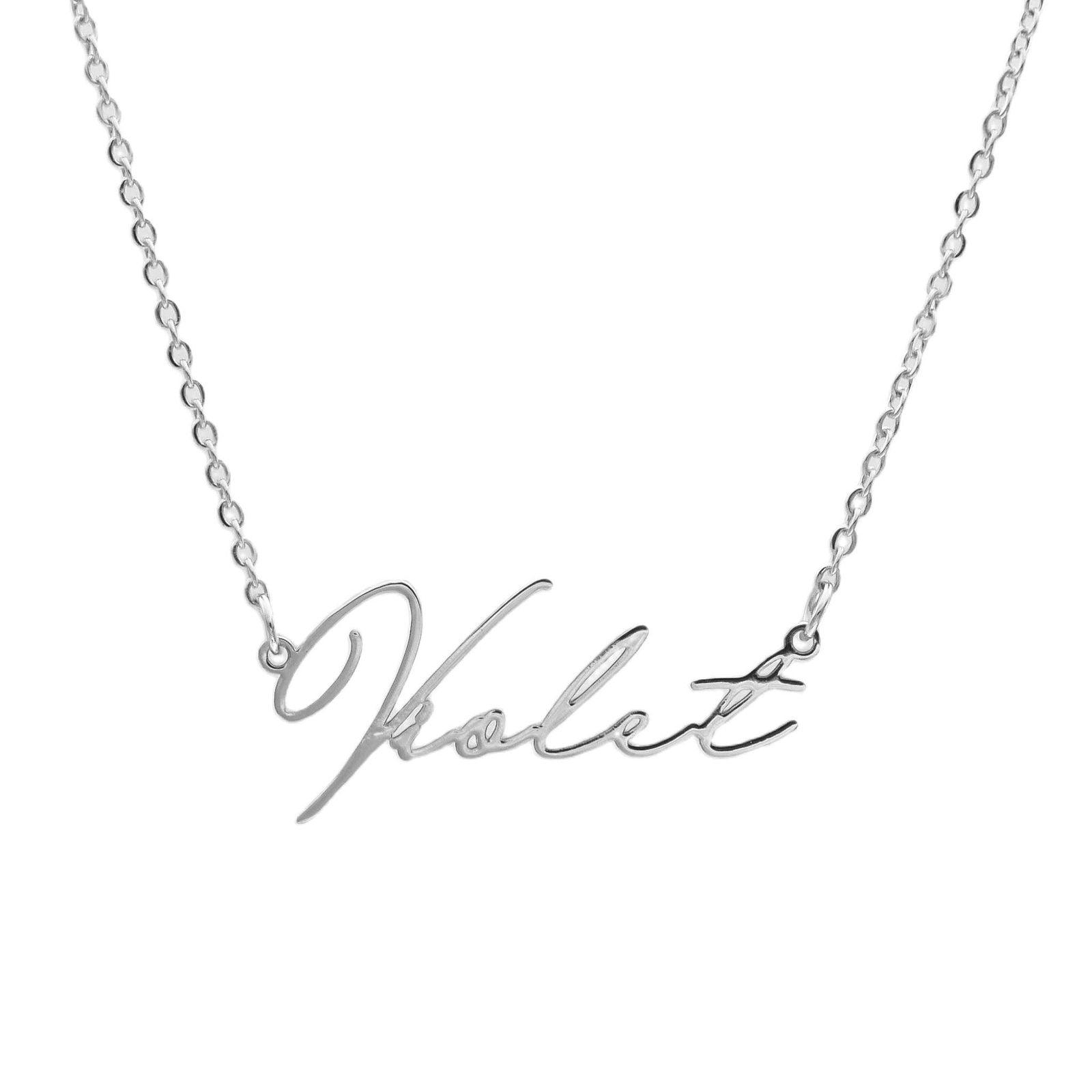 Valencia Custom Name Necklace - Avara